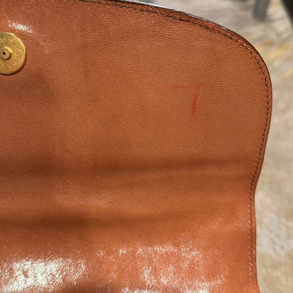 VTG Brahmin alligator skin light brown shoulder bag in amazing condition for age - Picture 10 of 16